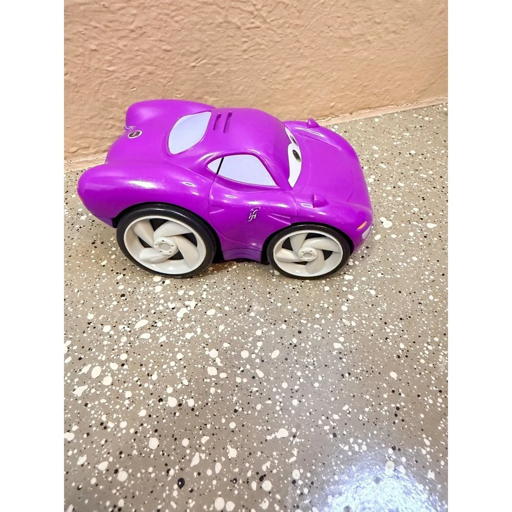 Disney Pixar Cars 2 Holley Shiftwell Purple Toy Car Oversized‎ Wheels HS1201